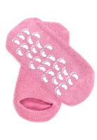 Маска-носки увлажняющие гелевые Naomi розовые